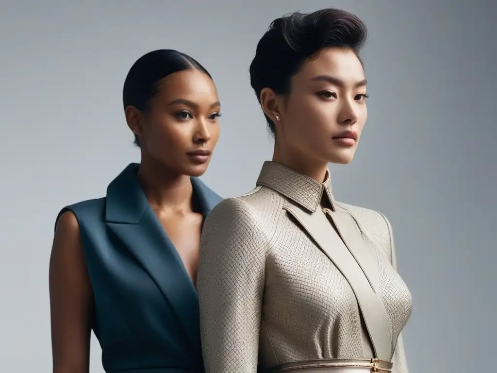 Inclusión y estilo: Modelos diversos lucen moda de lujo Bottega Veneta Una imagen de moda inclusiva para todos cuerpos: diversidad de estilos y confianza en prendas de lujo de Bottega Veneta