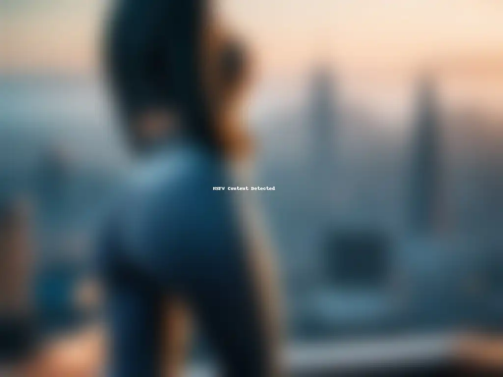 Imagen inspiradora de mujer pequeña exitosa en leggins ajustados La imagen muestra a una mujer segura y empoderada usando leggings para Petite ajuste perfecto, en un escenario urbano moderno y elegante