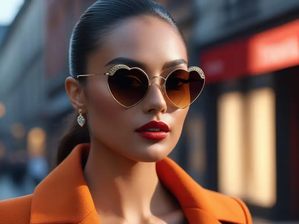 Sunglasses de lujo: Potenciando tu estilo único con confianza Una imagen ultradetallada en 8k con personas diversas usando gafas de sol que realzan sus rostros