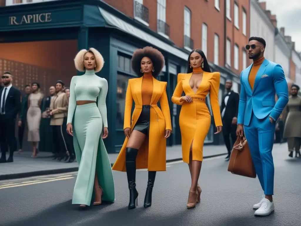 Diversidad y empoderamiento en la moda urbana Una imagen vibrante de diversidad y estilo en la moda inclusiva para todos los cuerpos