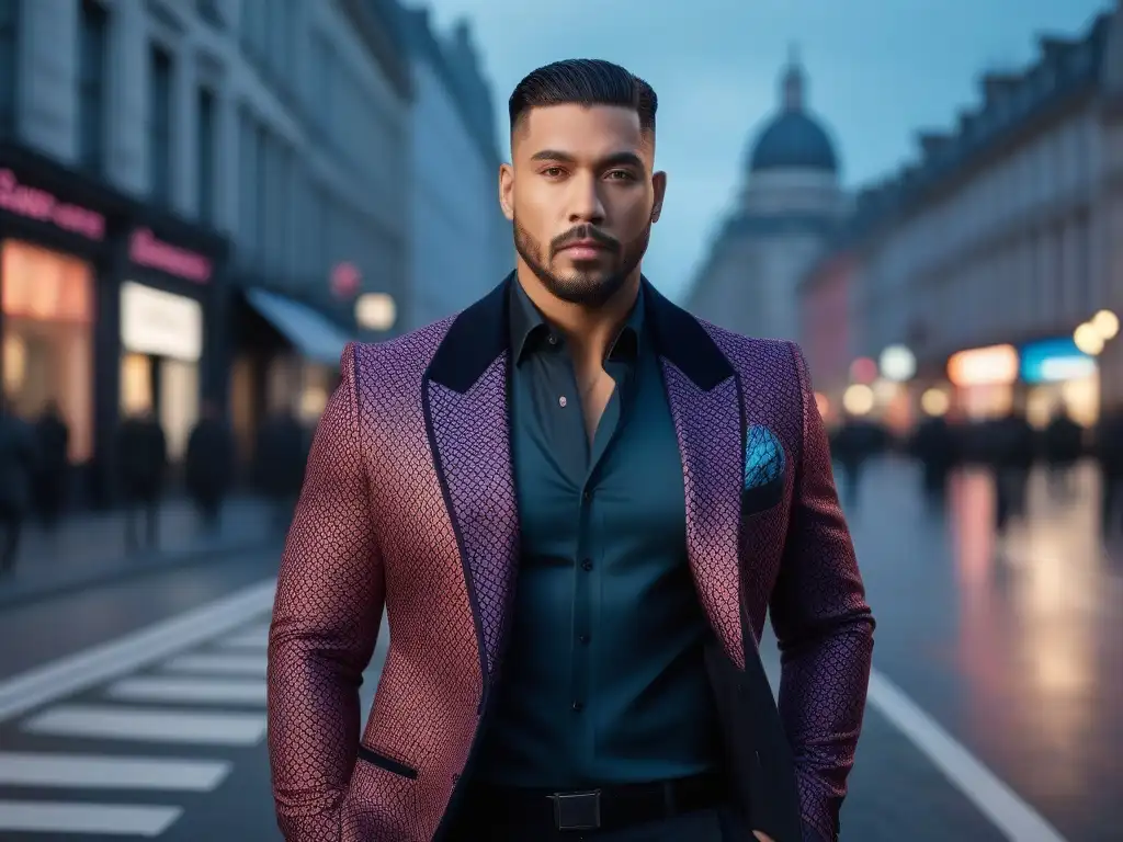Moda inclusiva: diversidad y estilo en la ciudad Una imagen vibrante de moda inclusiva para todos los cuerpos en una calle urbana, con diversidad de estilos y colores
