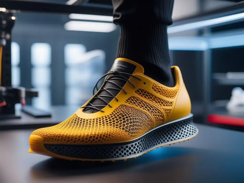 Zapatos personalizados con impresora 3D de última generación Un impresionante diseño de zapatos a medida con impresión 3D, fusionando tecnología y artesanía
