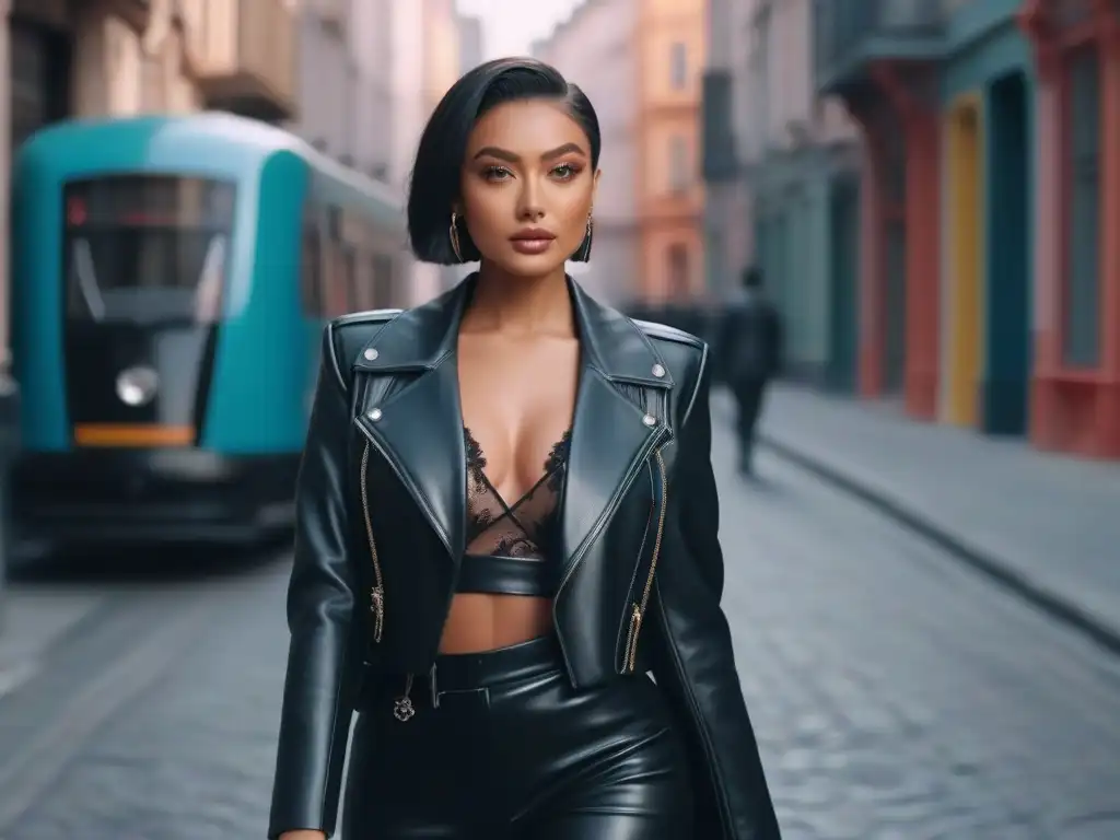 Influencers de moda petite: diversidad y estilo urbano Influencers petite con estilos diversos, inspirando con moda urbana y confianza en la ciudad vibrante