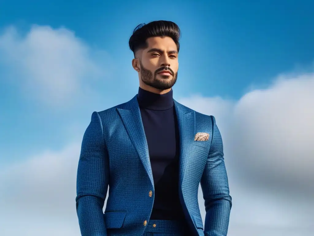 Influencers masculinos: diversidad y estilo inclusivo Influencers masculinos de moda inclusiva posan con confianza, mostrando individualidad y diversidad en sus estilos
