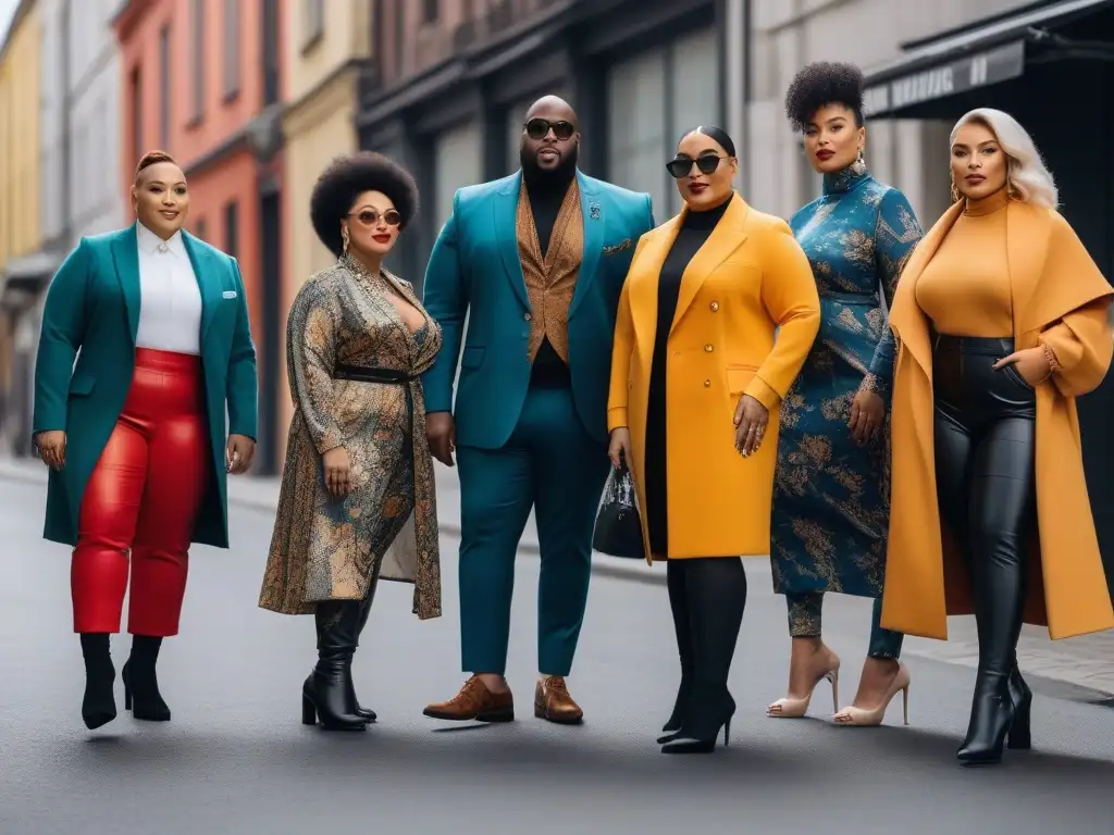 Influencers con discapacidades: estilo inclusivo y empoderador Influencers de moda inclusiva con discapacidad, transmitiendo estilo y confianza en un entorno urbano inclusivo y vibrante
