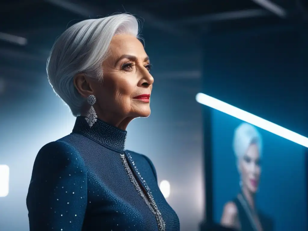 Influencers de moda senior: elegancia y diversidad en pantalla Influencers moda senior diversidad inclusión