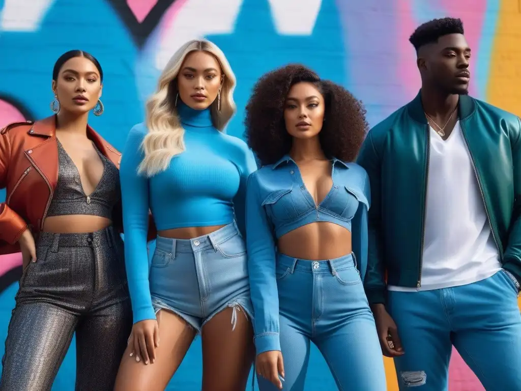 Jóvenes urbanos celebran diversidad con estilo único en la ciudad Jóvenes celebran su diversidad con estilo urbano y moda inclusiva para todos los cuerpos