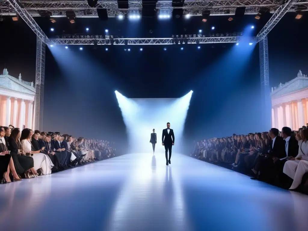 Desfile de moda infantil 2023: diversidad y estilo en la pasarela Jóvenes modelos desfilan en evento moda infantil 2023, radiando diversidad y estilo innovador