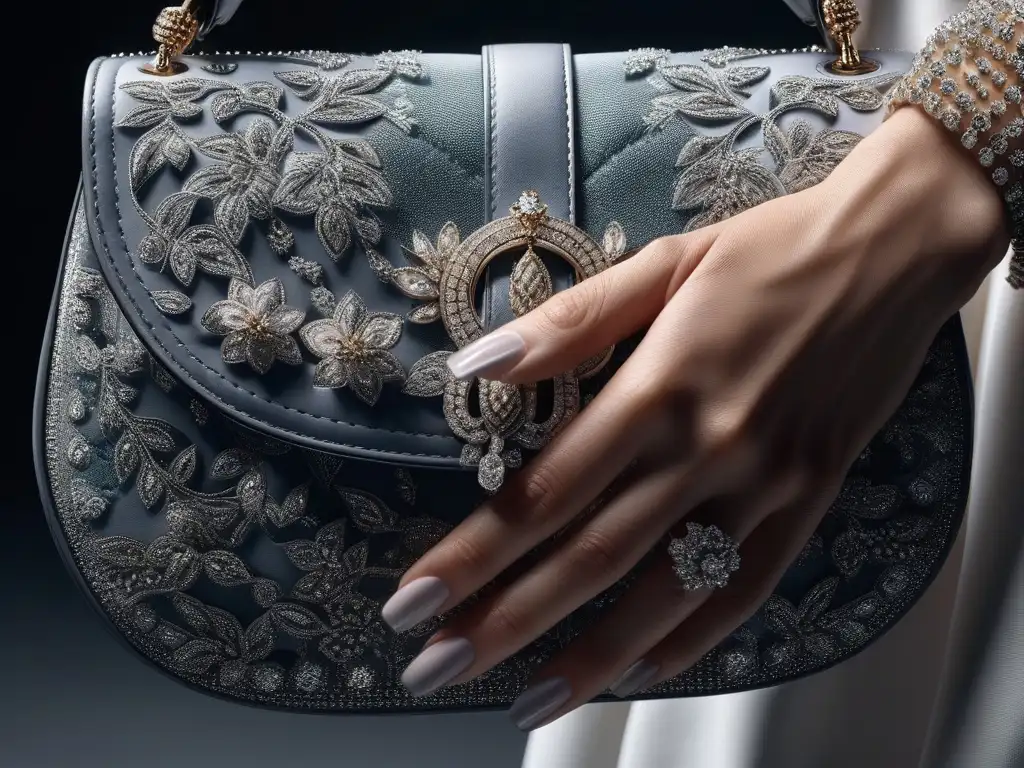 Detalles de lujo: Accesorios elegantes en manos diversas Una joya de lujo en manos diversas, destaca la inclusividad y elegancia
