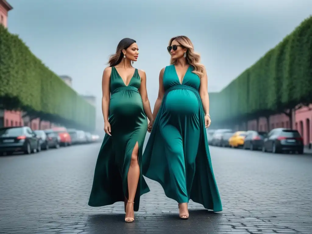 Madres modernas: Estilo y diversidad en moda maternal inclusiva Madres modernas lucen estilo único en colaboraciones de moda maternidad inclusiva tendencia