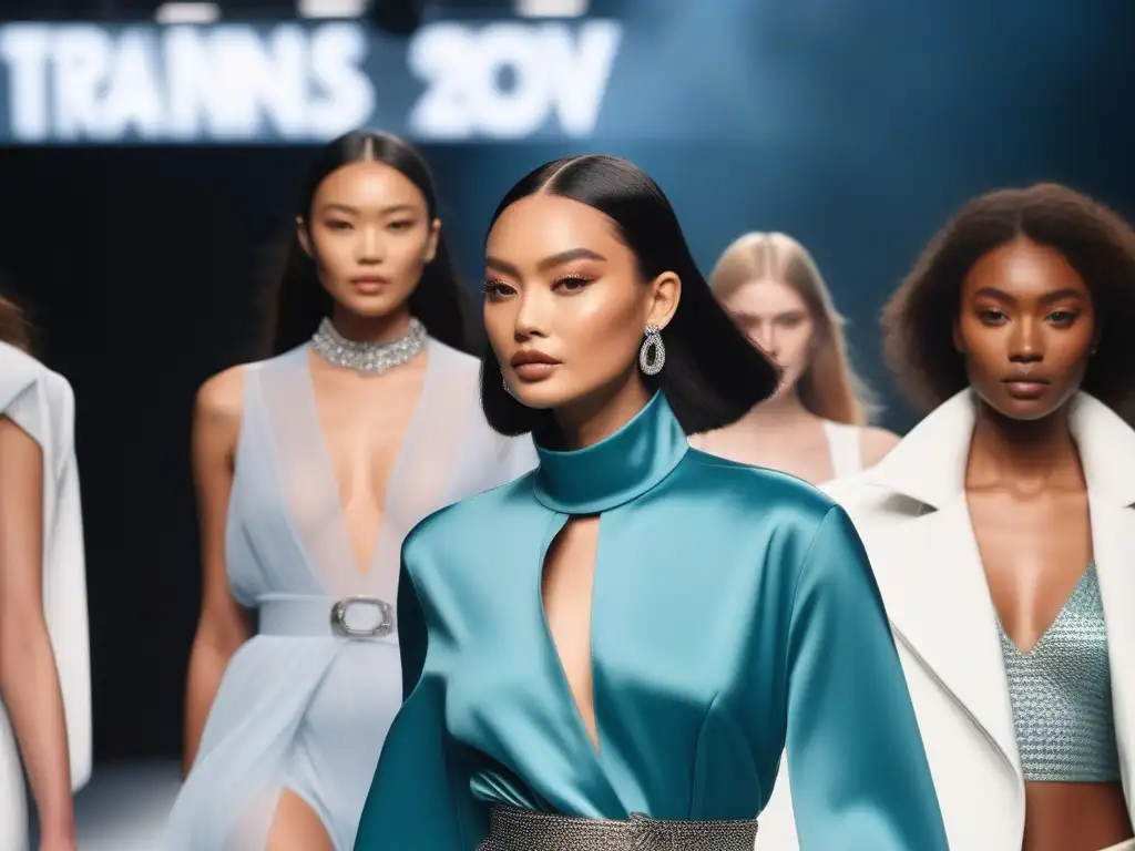Desfile de moda inclusivo: diversidad y empoderamiento en la pasarela Marcas de moda inclusivas éxito: Diversidad y empoderamiento en la pasarela con modelos de diferentes etnias, cuerpos y habilidades