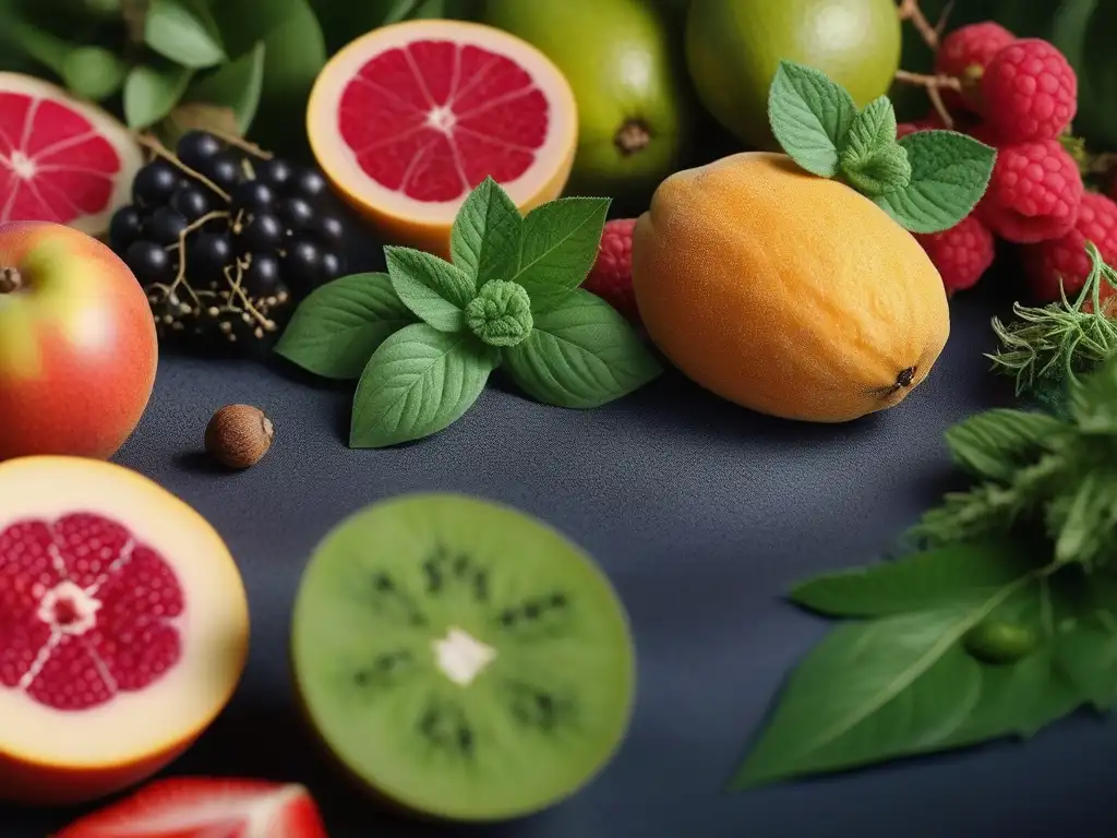 Ingredientes veganos: frescura y belleza natural Una mezcla vibrante de ingredientes naturales para tratamientos de belleza veganos