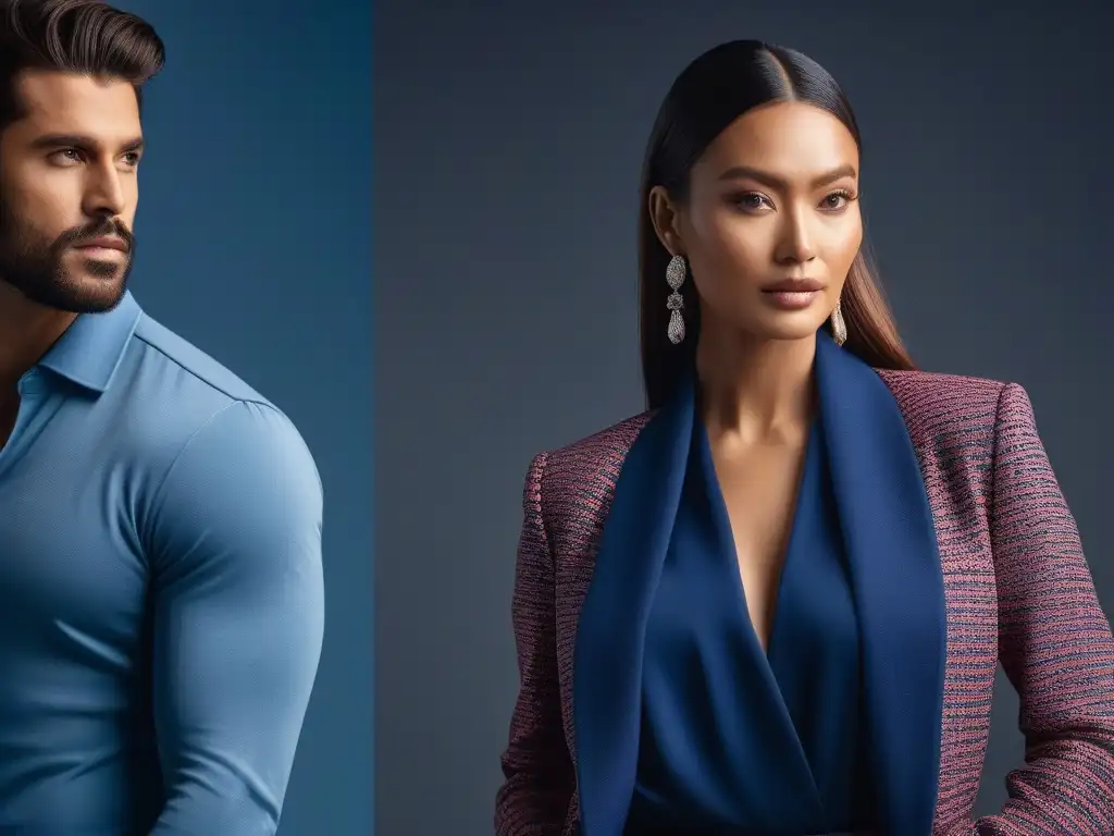 Moda sostenible: diversidad y empoderamiento en alta resolución Moda ética para todos cuerpos: Modelos diversos luciendo con confianza prendas sostenibles en un estudio moderno y luminoso