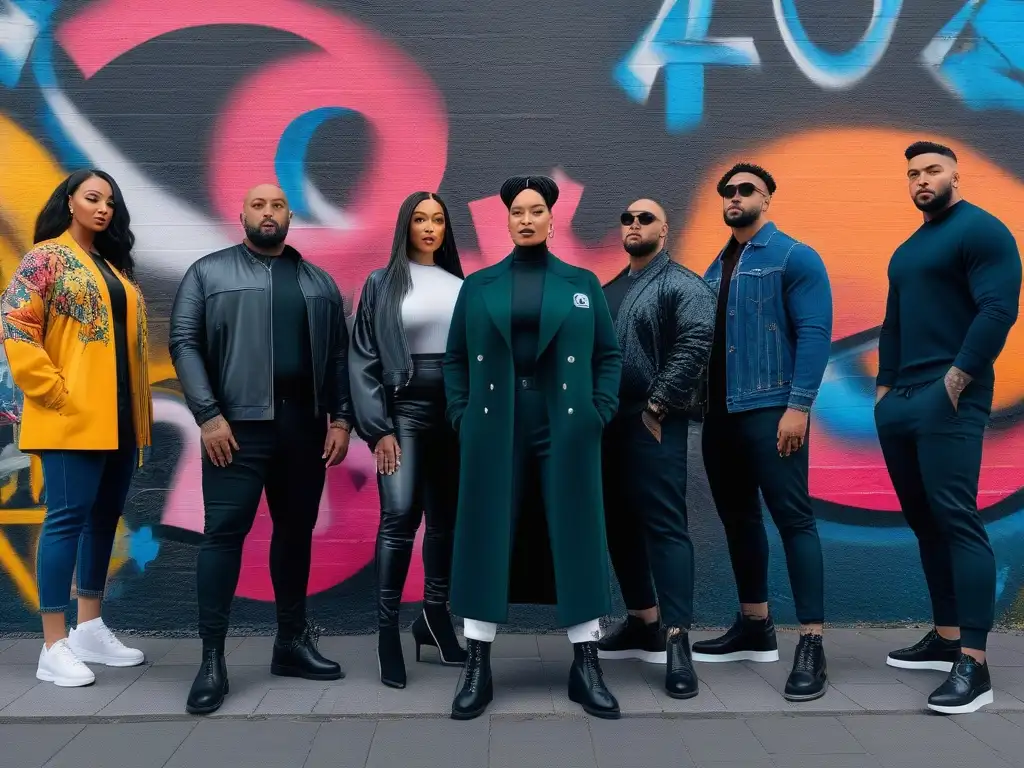 Diversidad y estilo urbano: moda inclusiva para todos Moda inclusiva para todos cuerpos: Grupo diverso en la calle, estilo y empoderamiento