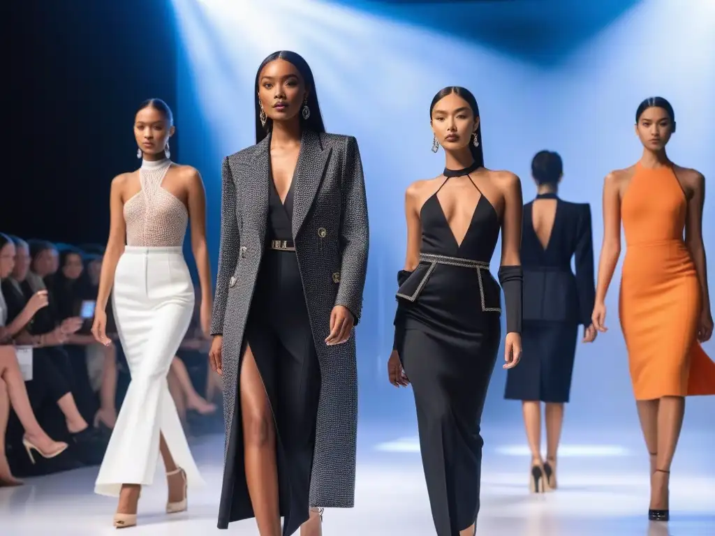 Desfile de moda: Petite models luciendo elegancia y estilo en la pasarela Moda petite: marcas adaptan colecciones para desfile de modelos petite en la pasarela