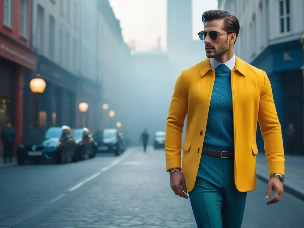 Persona alta y elegante paseando con confianza en la ciudad Un modelo de moda verano tallas altas desfilando con estilo en la ciudad