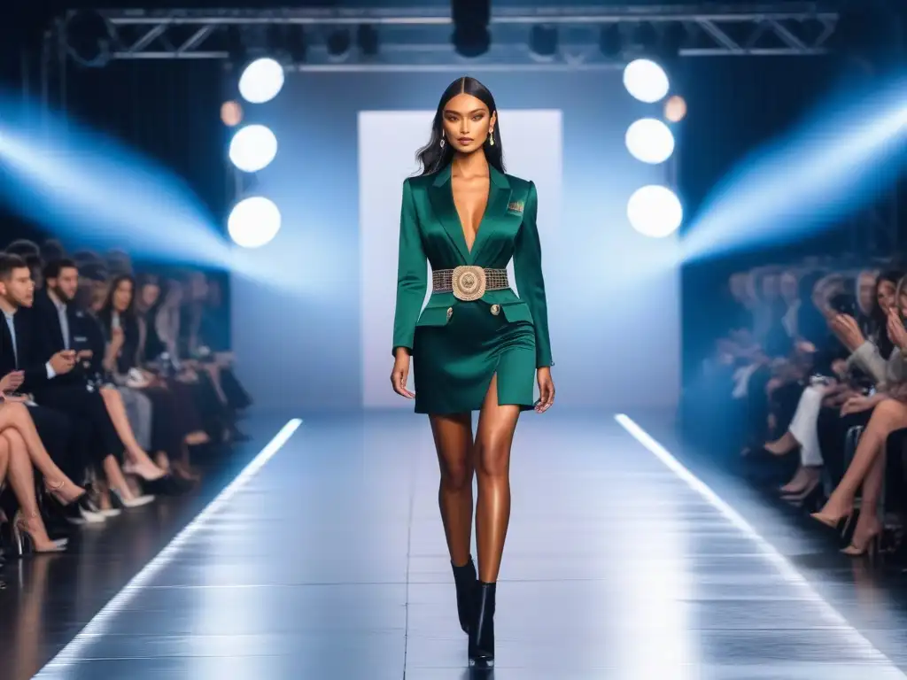 Desfile de moda petite: elegancia y empoderamiento en cada paso Una modelo petite desfila con elegancia y empoderamiento en una colaboración de moda tallas petite, destacando estilo y funcionalidad