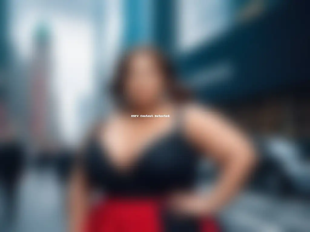 Una modelo de tallas grandes camina con elegancia por la ciudad, irradiando confianza y estilo en moda lujo tallas grandes inclusiva