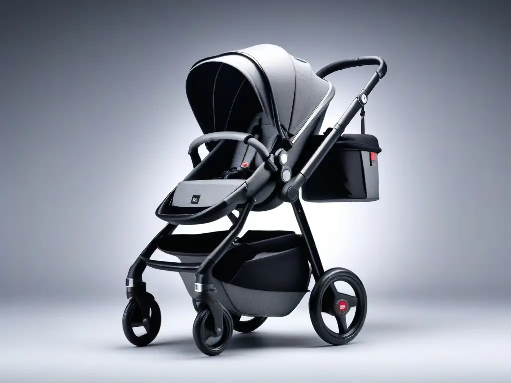 Convertible y versátil: Cochecito de bebé moderno y funcional Un moderno cochecito convertible que se transforma en múltiples productos para bebé