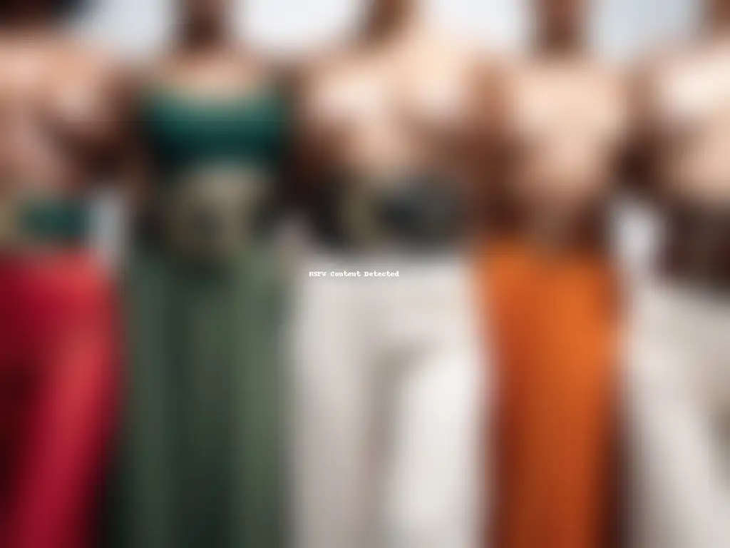 Desfile de cinturones de diseñador para todos los cuerpos Una muestra de accesorios moda alta gama inclusiva en modelos diversos exhibiendo cinturones de diseñador que realzan su silueta única