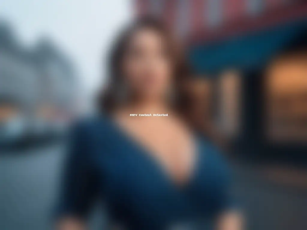 Moda plus size: mujer segura en outfit chic Una mujer plus size segura en un vestido plus size perfecto, destacando su estilo en un entorno urbano y chic