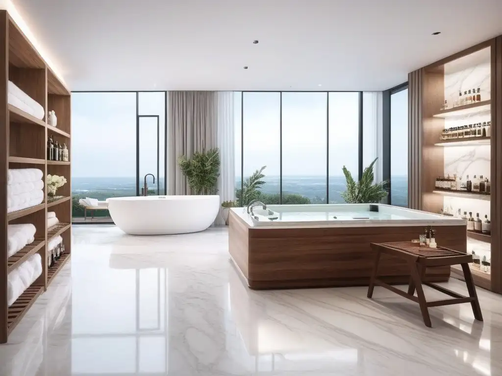 Tratamientos de lujo en spa: manos y pies perfectamente cuidados Un oasis de tranquilidad con tratamientos exclusivos para manos y pies en un spa moderno y elegante