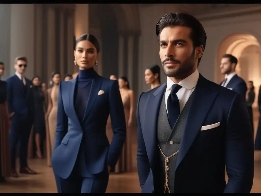 Desfile de moda inclusivo y elegante de Ralph Lauren en alta definición Una pasarela elegante con modelos de diferentes cuerpos luciendo moda inclusiva para todos los cuerpos
