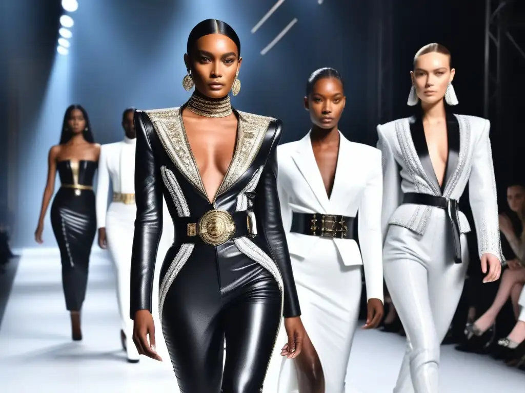 Desfile inclusivo de Balmain: diversidad y elegancia para todos Una pasarela de moda inclusiva para todos los cuerpos: diversidad, elegancia y poder
