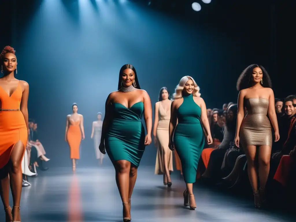 Desfile de moda inclusivo: celebrando la diversidad con estilo Una pasarela de moda inclusiva para todos los cuerpos, géneros y etnias