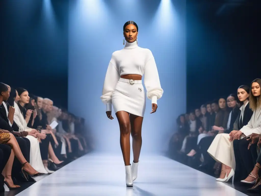 Diversidad y empoderamiento en la pasarela: moda de género neutro Una pasarela de moda inclusiva para todos cuerpos, géneros y etnias con modelos diversos y seguros de sí mismos