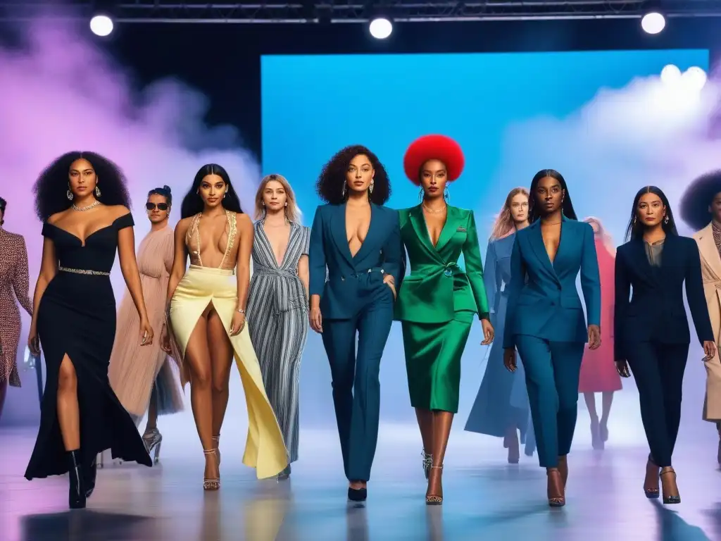 Desfile de moda inclusiva: diversidad y empoderamiento Una pasarela de moda inclusiva para sanar: diversidad de estilos y personalidades brillan bajo las luces