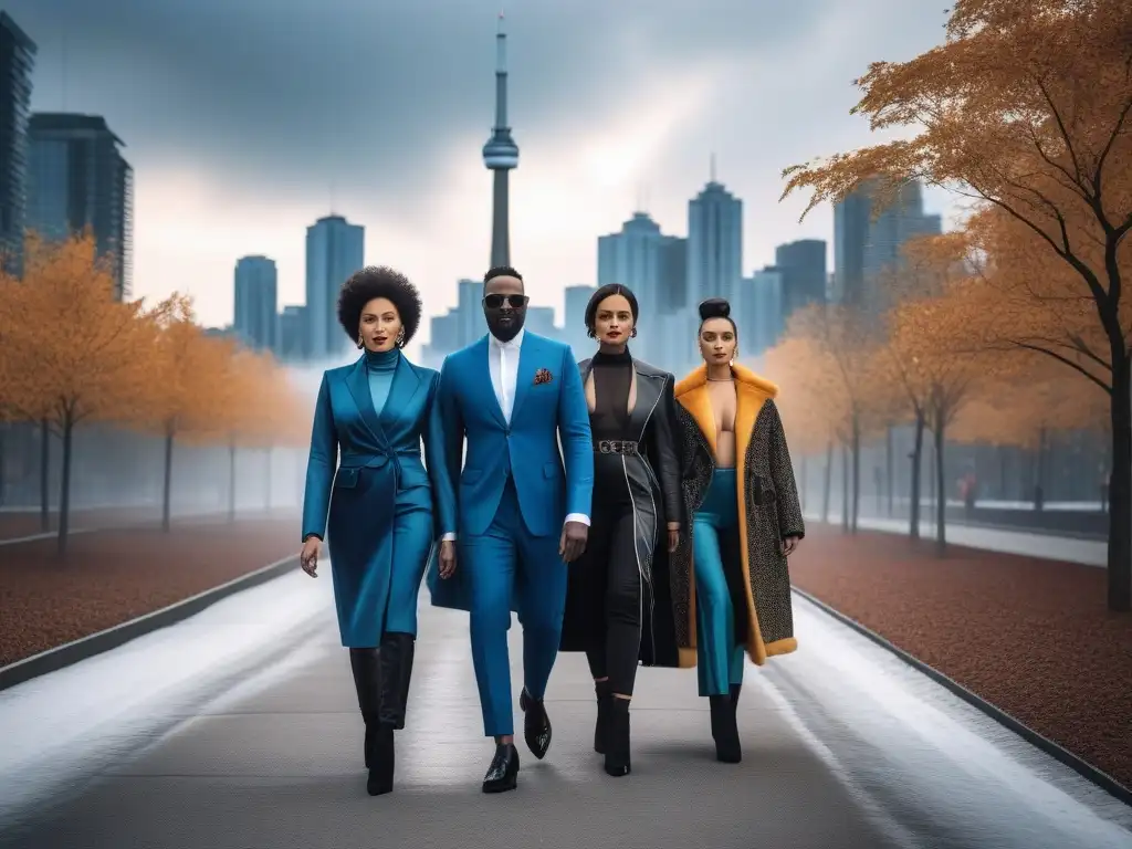 Desfile inclusivo: moda diversa en Toronto Una pasarela en Toronto con modelos de todas las edades y géneros luciendo moda inclusiva