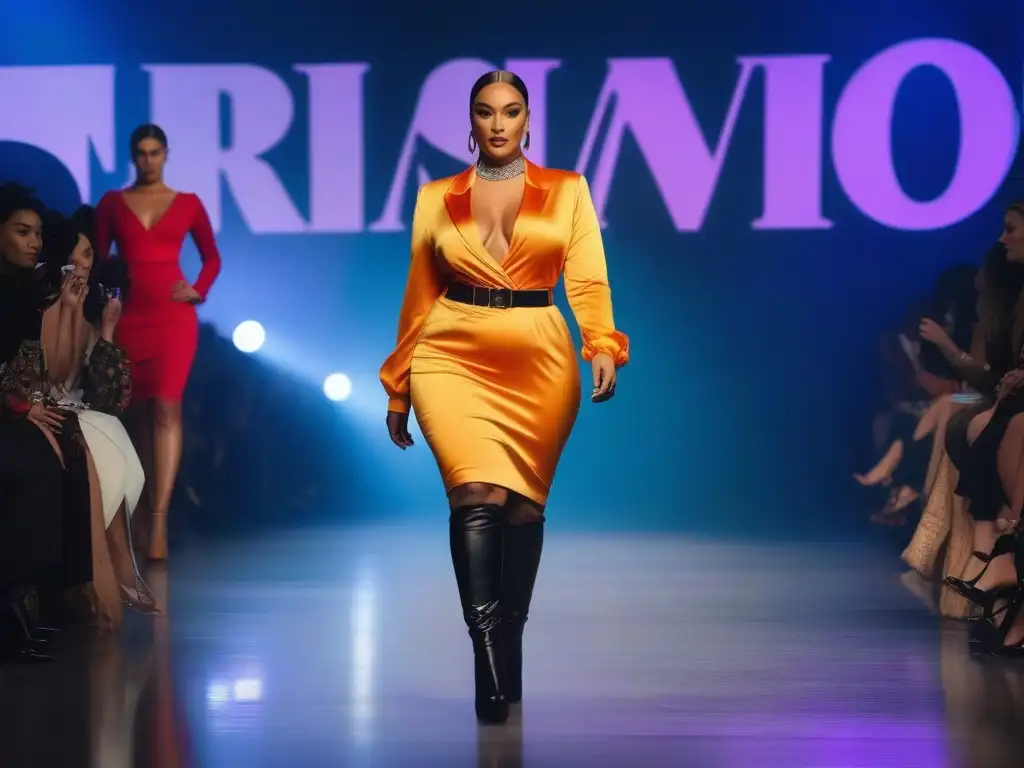 Desfile inclusivo: moda para todos los cuerpos Una pasarela vibrante con moda inclusiva para todos cuerpos
