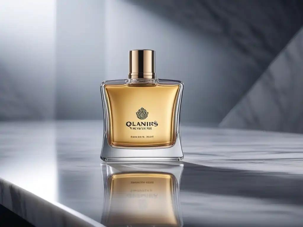 Producto de belleza de lujo en detalle: diseño sofisticado y exclusivo Un producto de belleza de alta gama con ingredientes exclusivos, en un elegante escenario de salón de belleza