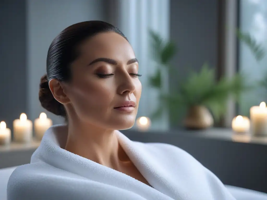 Exclusivo tratamiento facial en spa de lujo Un relajante tratamiento rejuvenecedor sin cirugía en un lujoso spa