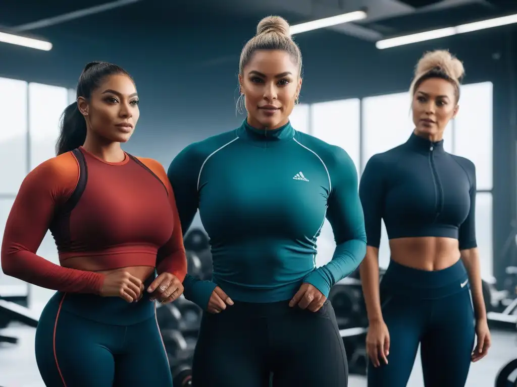 Entrenamiento personalizado inclusivo para todos los cuerpos Una sesión de entrenamiento personalizado diverso y emocionante en un gimnasio inclusivo