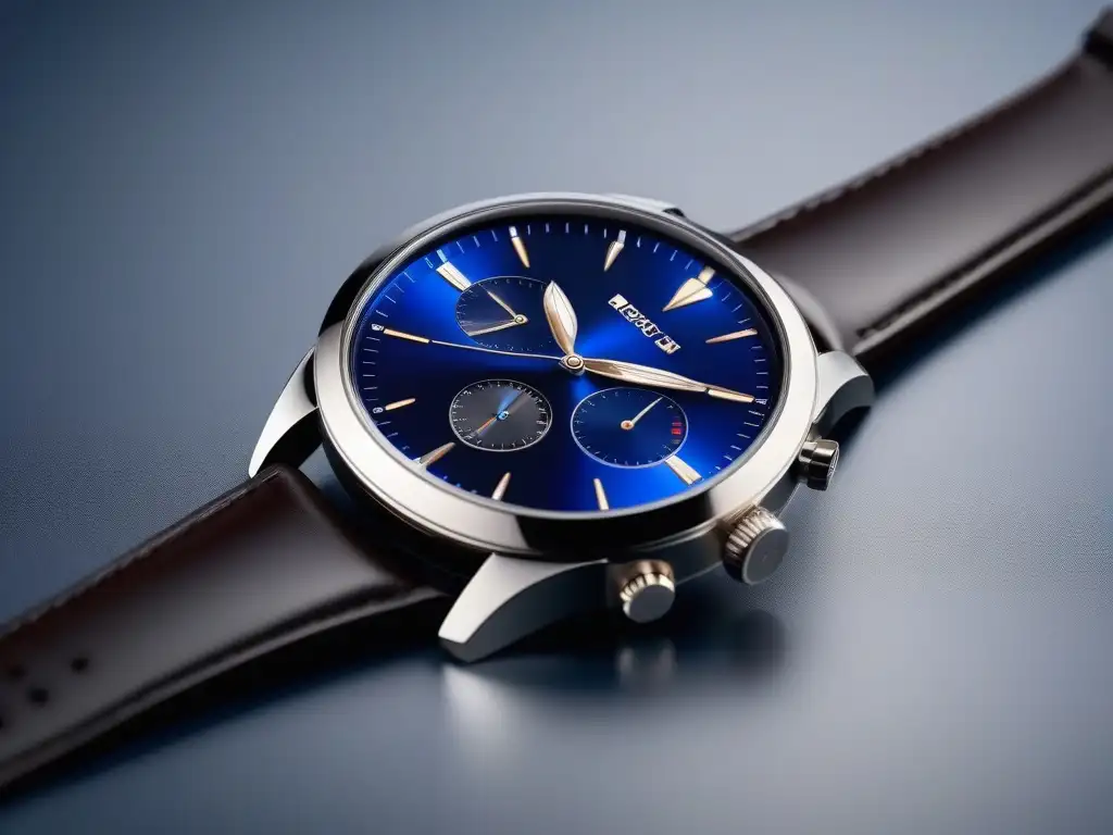 Smartwatch de lujo: diseño elegante y tecnología vanguardista Smartwatch de lujo en moda: Reloj inteligente elegante con materiales premium y esferas de reloj inspiradas en lujo clásico