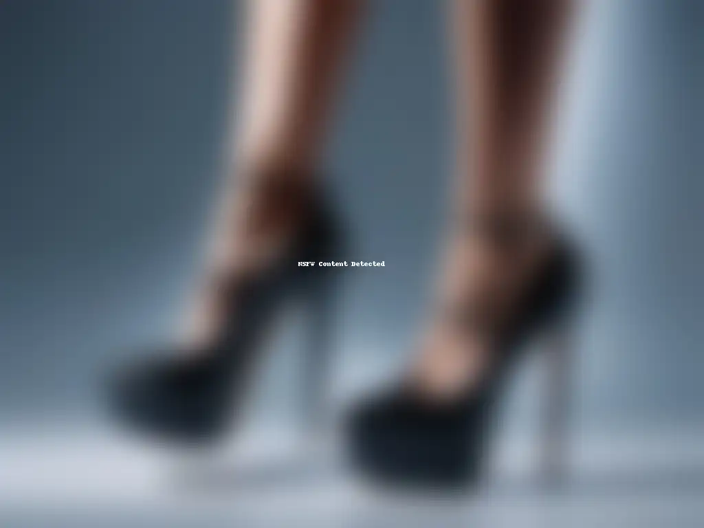 Zapatos de plataforma elegantes para mujer alta: sofisticación elevada Unos tacones de plataforma elegantes en color neutro, complementando un outfit de una mujer alta y elegante