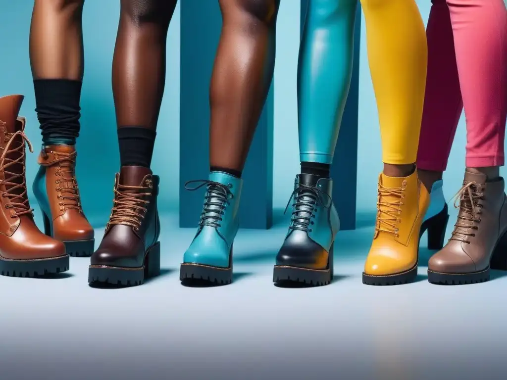 Taller de zapatos inclusivo: diversidad de estilos y cuerpos Un taller de diseño de calzado inclusivo, con personas de todas las edades y etnias creando zapatos innovadores juntos