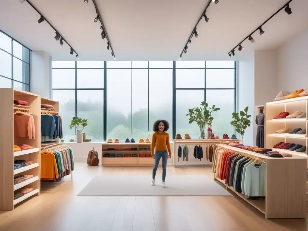 Tienda de ropa infantil sostenible: diversión y color para los más pequeños Una tienda de ropa infantil vibrante y sostenible