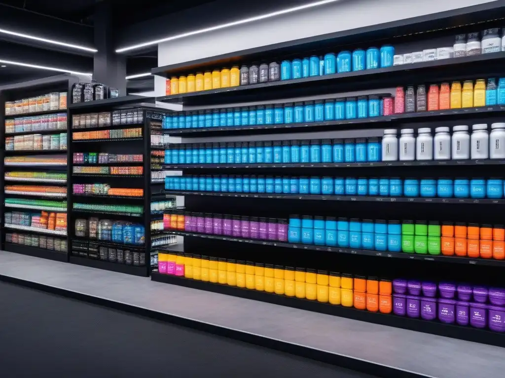 Tienda de suplementos fitness: variedad y calidad para tu rutina Tienda de suplementos fitness moderna y elegante con variedad y calidad