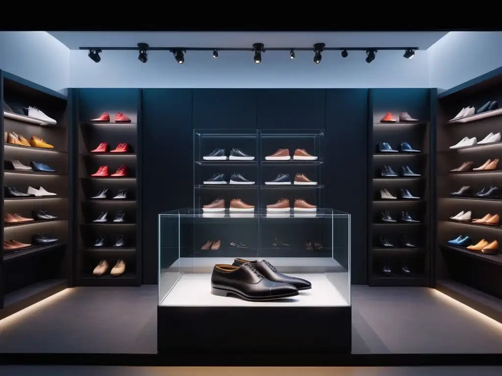 Zapatería de lujo para pies grandes: elegancia y exclusividad Tienda de zapatos para personas altas con tallas especiales, elegancia y estilo
