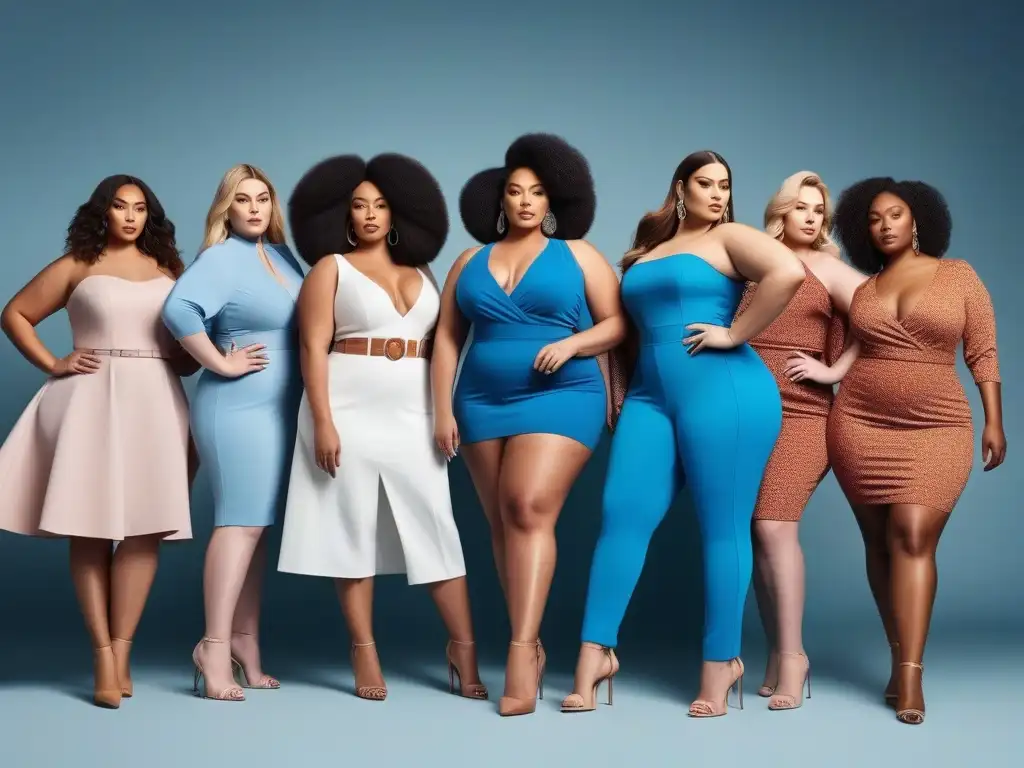 Moda plus size: modelos seguras y empoderadas lucen prendas trendy Tiendas online moda tallas especiales: Plussize models seguras y empoderadas luciendo trendy y estilosas prendas