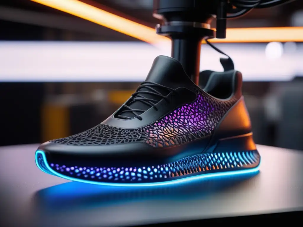 Creación de zapatos 3D: innovación y precisión Un universo de tecnología y arte se fusionan en la impresión 3D de zapatos a medida