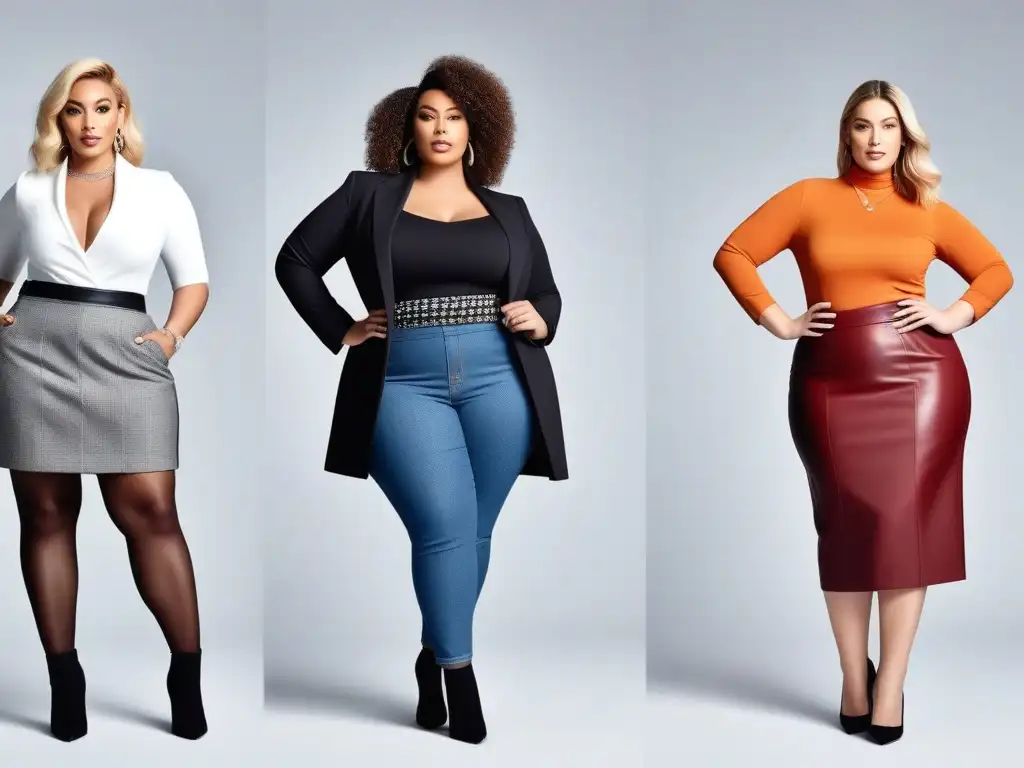 Moda plussize: Pantalones y faldas chic para todos los estilos Una vibrante colección de prendas básicas plus size para un armario versátil y con estilo