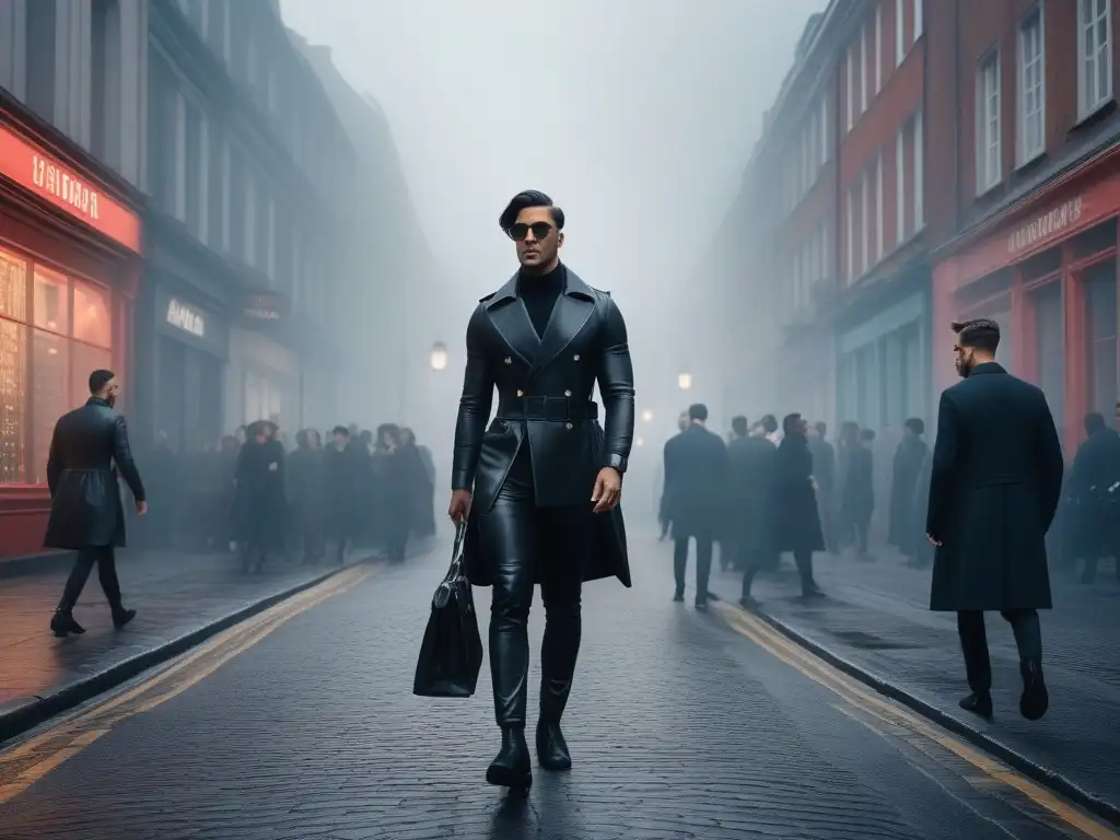 Estilo único en la ciudad: diversidad y autenticidad fashion Una vibrante escena urbana con personas mostrando su estilo único y personal, reflejando la idea de encontrar el propio estilo entre las tendencias