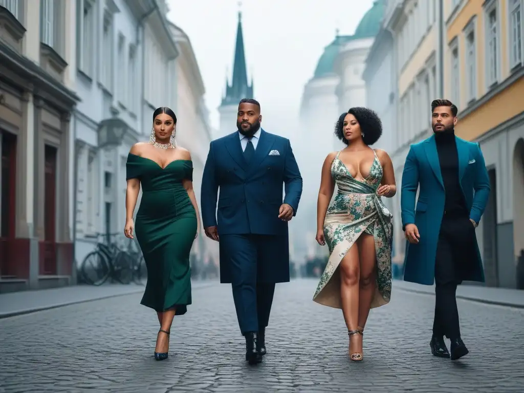 Estilo diverso en las calles de Viena: moda inclusiva y empoderada Una vibrante mezcla de culturas y estilos en las calles históricas de Viena