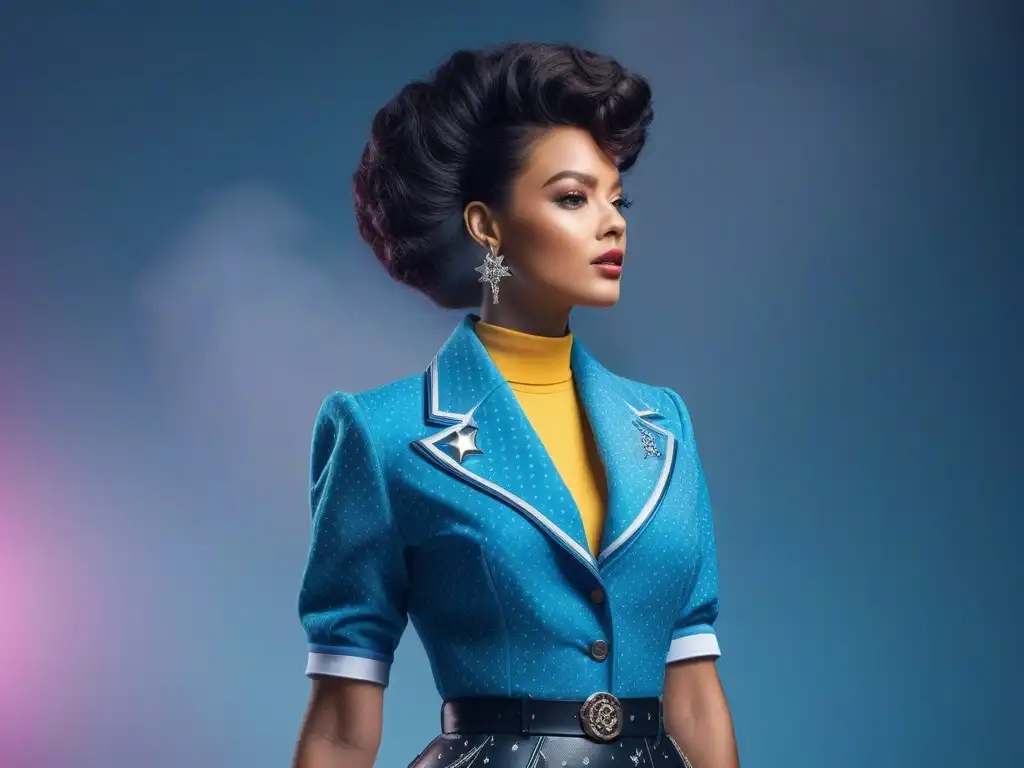 Estilo pop: niños con outfits trendy y referencias culturales Un vibrante y moderna ilustración de moda infantil y cultura pop con niños elegantes y coloridas referencias a la cultura pop